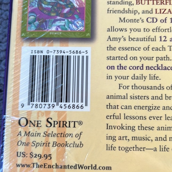 Animal Powers Meditation Kit by Monte Farber & Amy Zerner New In Sealed Box! NWT - Picture 3 of 3